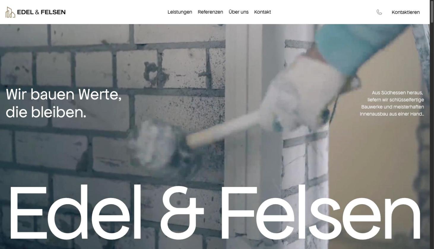 Startseite von Edel & Felsen